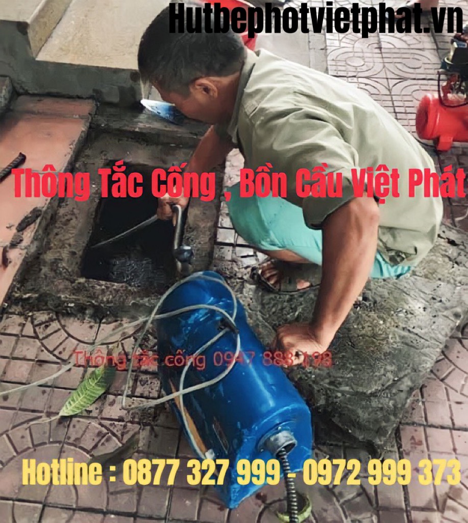 Quy trình hút bể phốt chuyên nghiệp tại Ái Thượng, Bá Thước, Thanh Hóa
