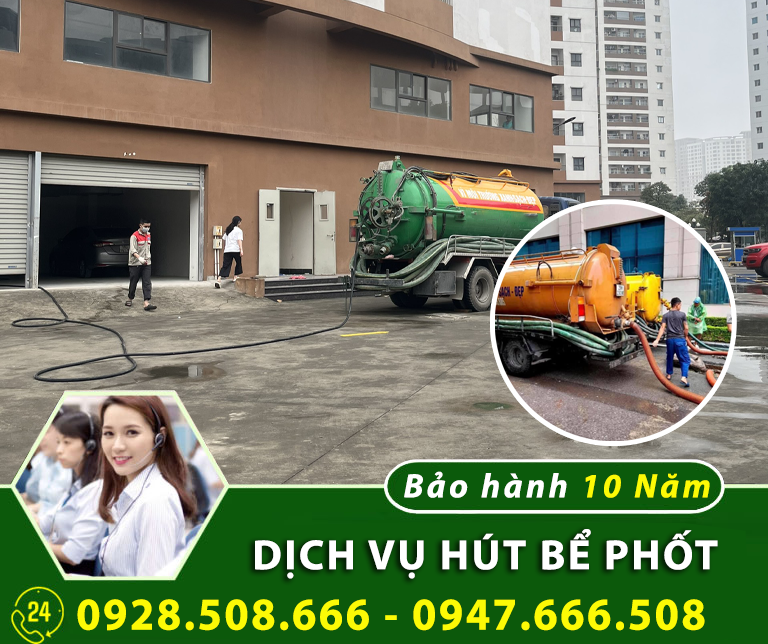 Dịch vụ hút bể phốt Thái Bảo Huyện Gia Bình Bắc Ninh cung cấp