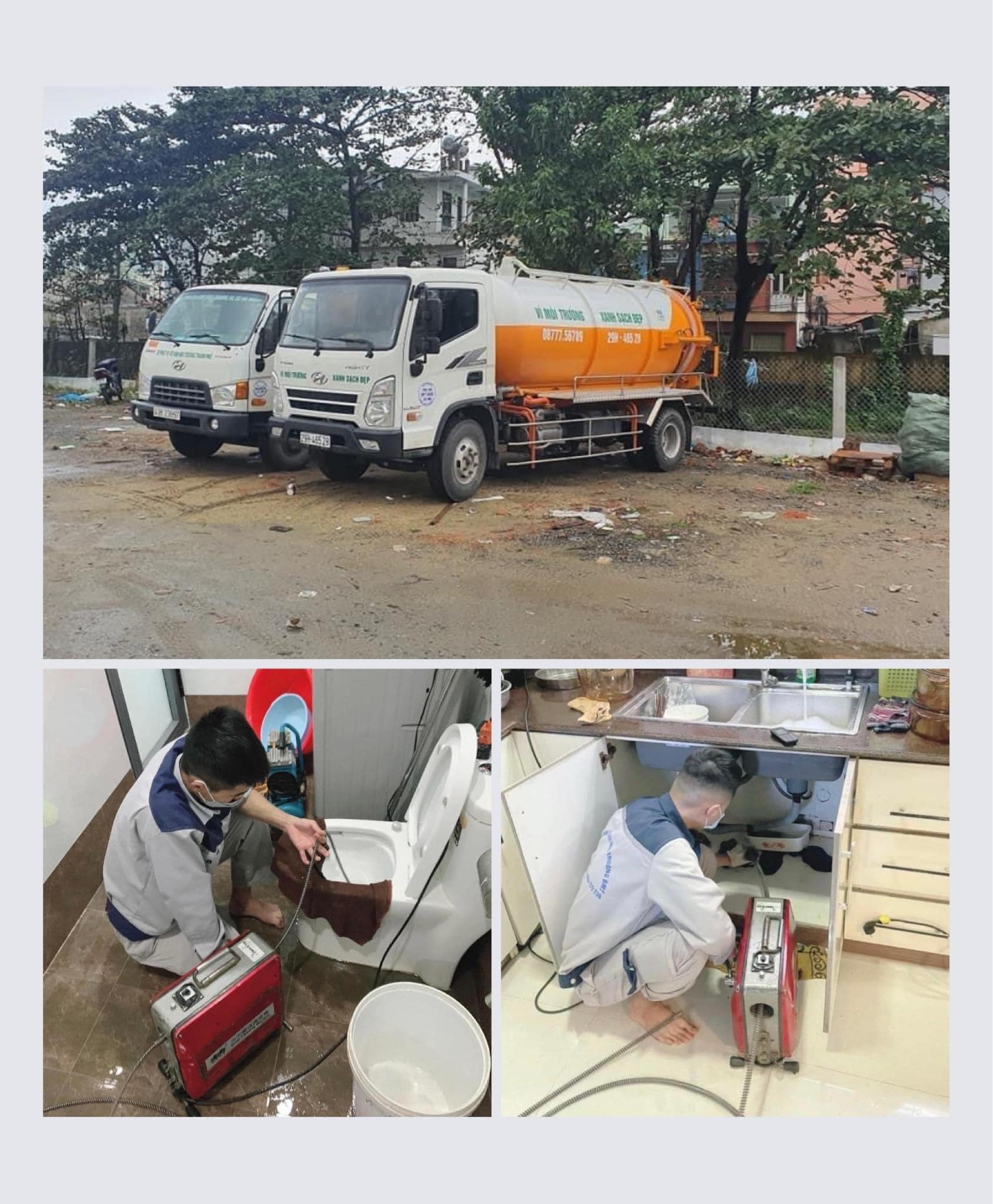 Bảng giá dịch vụ hút bồn cầu Định Hòa, Yên Định, Thanh Hóa (Cập nhật 2025)