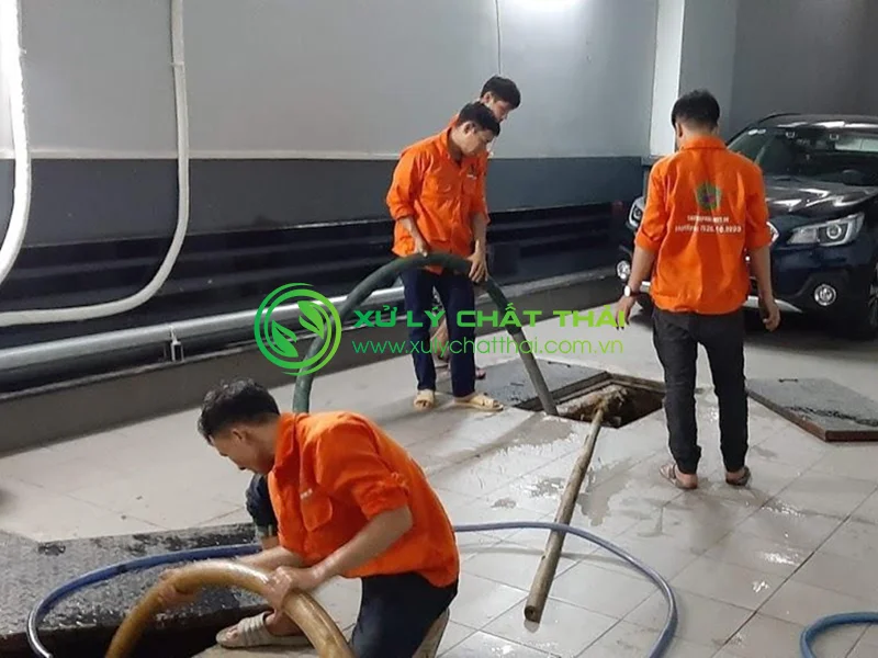 Quy trình hút bồn cầu, thông tắc tại Thọ Xương, Thanh Hóa